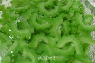 蜜汁苦瓜的做法步骤：3