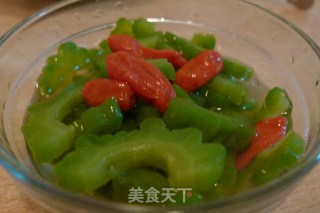 蜜汁苦瓜的做法步骤：6