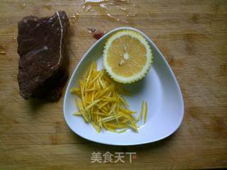柠香牛柳的做法步骤：1