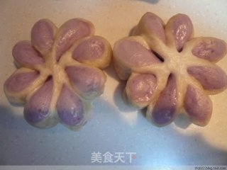 蝴蝶花卷的做法步骤：7
