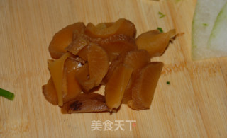 菜脯冬瓜肉丸汤的做法步骤：1