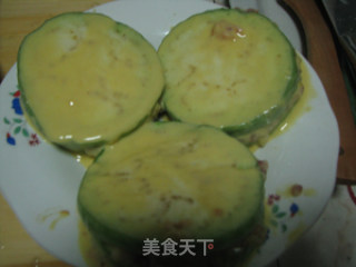酿辣椒和炸茄盒的做法步骤：7