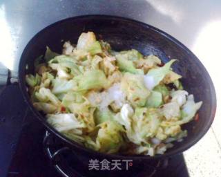 爆炒圆白菜的做法步骤：11