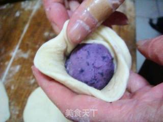 香酥紫薯饼的做法步骤：9