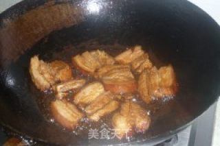 缸豆烧五花肉的做法步骤：7