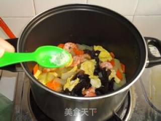 四素炖虾仁的做法步骤：16