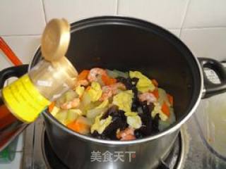 四素炖虾仁的做法步骤：17