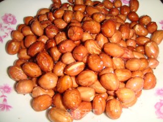油炸花生米的做法步骤：7