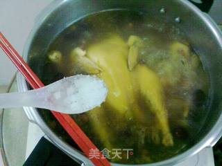 【粤菜】清补凉--六味煲鸡汤的做法步骤：7
