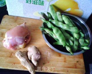 仔姜煸扁豆的做法步骤：1