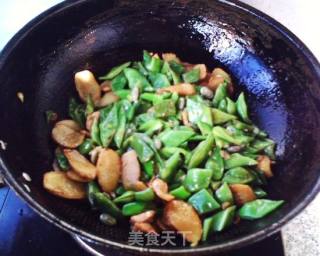 仔姜煸扁豆的做法步骤：11