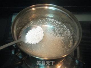 樱桃西米羹的做法步骤：2