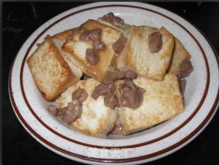【粤菜】肉末煎豆腐的做法步骤：9