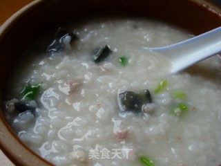 【粤菜】皮蛋瘦肉粥的做法步骤：8