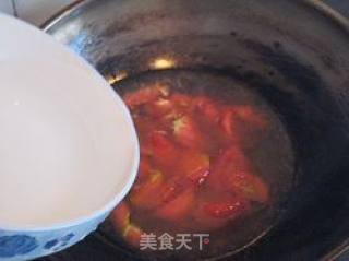 番茄豆皮汤的做法步骤：4