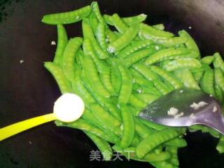 【粤菜】荷兰豆炒肉的做法步骤：5