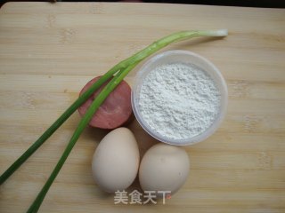 火腿蛋卷的做法步骤：1