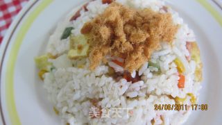 变废为宝之【七彩杂锦炒饭】的做法步骤：7