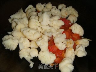茄汁菜花的做法步骤：6