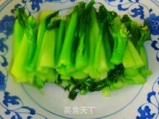 【粤菜】白灼芥蓝的做法步骤：6