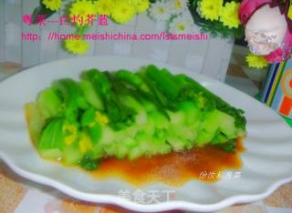 【粤菜】白灼芥蓝的做法步骤：10