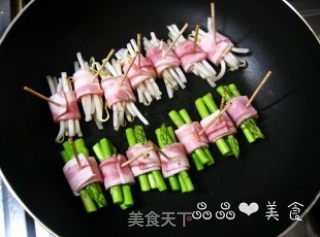 【粤菜】培根时蔬卷的做法步骤：5