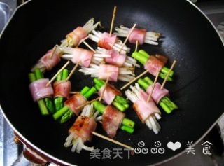 【粤菜】培根时蔬卷的做法步骤：6