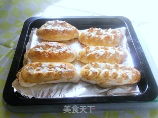 乐享其中--杏仁面包的做法步骤：8