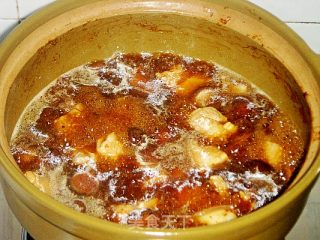 【粤菜】冬菇焖猪肉的做法步骤：6