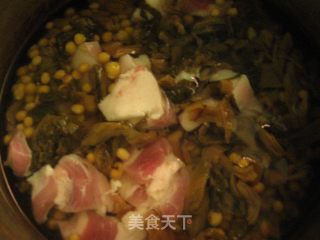 梅菜焖豆子的做法步骤：4