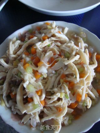 蒜香排骨-----附加鸡肉丝的做法步骤：9