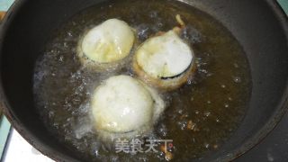 酥香炸茄盒的做法步骤：8