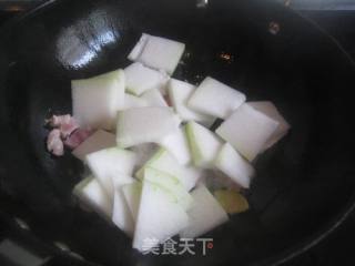 冬瓜海带咸肉汤的做法步骤：3