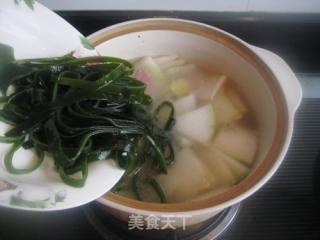 冬瓜海带咸肉汤的做法步骤：6