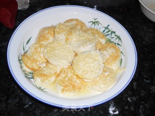 竹荪虾仁烩玉子豆腐的做法步骤：7