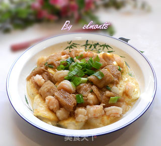 竹荪虾仁烩玉子豆腐的做法步骤：13