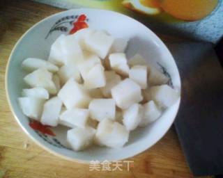 小白菜炖粉坨的做法步骤：2