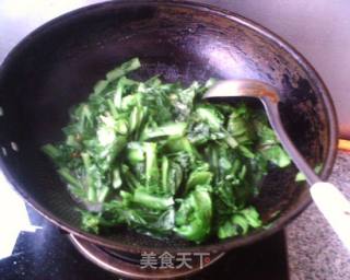 小白菜炖粉坨的做法步骤：5