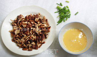 懒人食谱——香菇炒蛋的做法步骤：2
