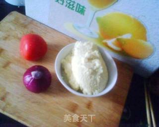 番茄豆渣的做法步骤：1