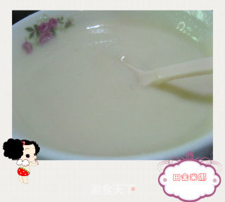 营养早餐豆浆藕粉的做法步骤：2
