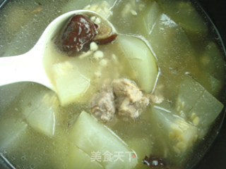节瓜煲猪骨的做法步骤：6