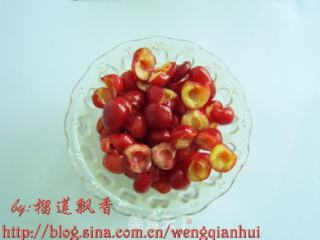 樱桃沙冰的做法步骤：3
