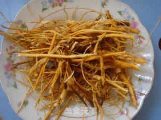 【粤菜】石参煲鸡的做法步骤：4