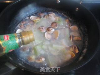 冬瓜蛤蜊汤的做法步骤：5