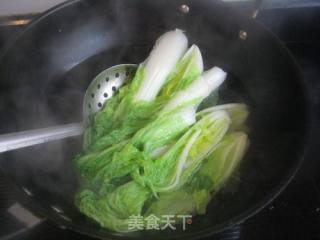 蚝油青菜的做法步骤：3