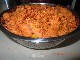 粉蒸肉的做法步骤：9