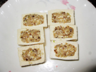茄香酿豆腐的做法步骤：7