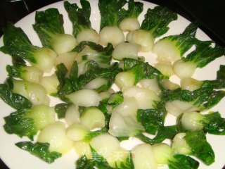 香菇木耳炒菜心的做法步骤：4