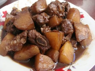 土豆烧排骨的做法步骤：8